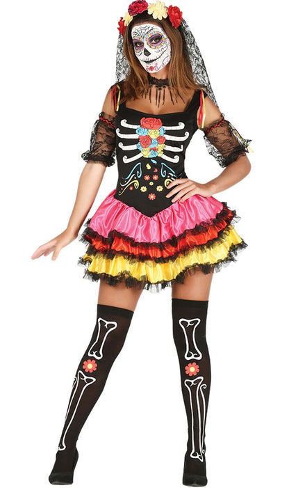 Mexican Catrina Couples Costumes