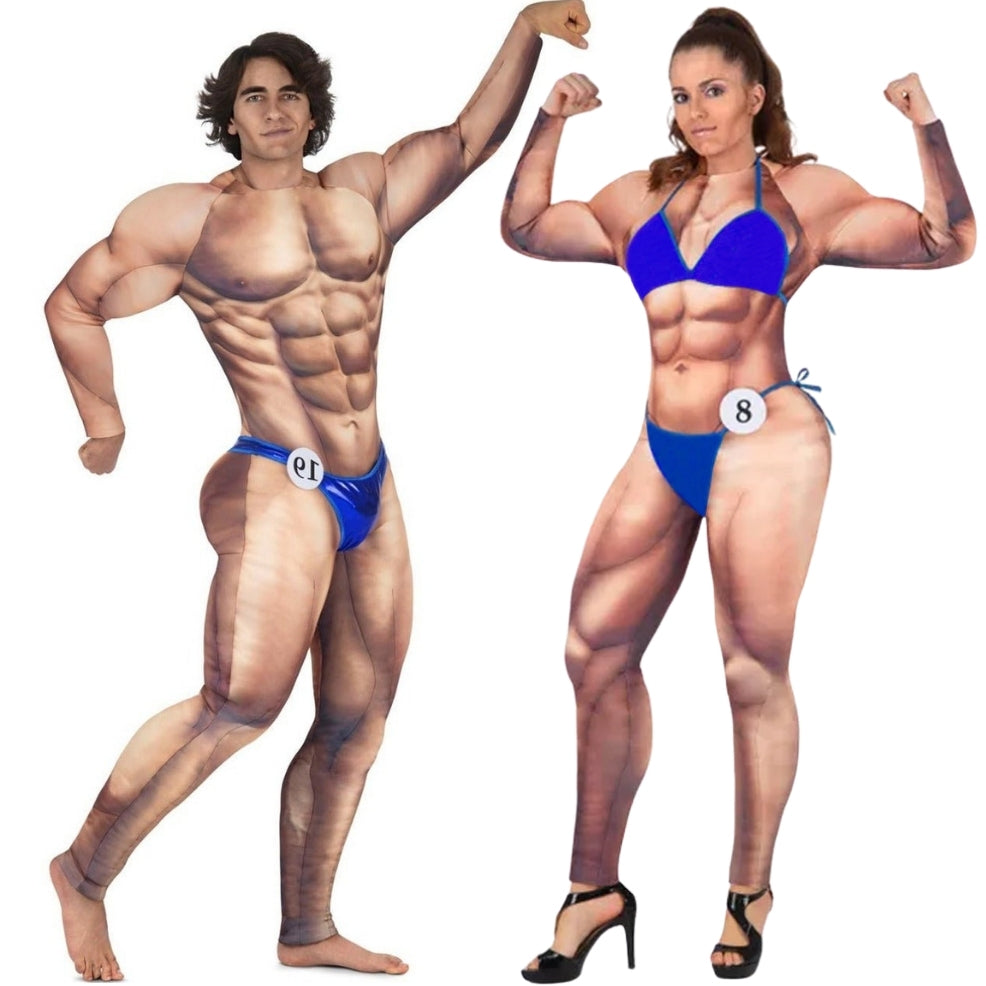 Bodybuilder Couples Costumes