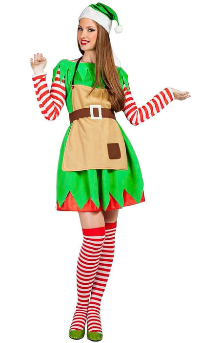 Claus Elf Couples Costumes