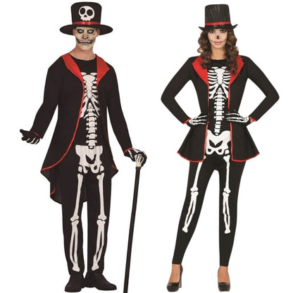Stylish Skeleton Couples Costumes