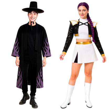 Luxury K-Pop Singer Couples Costumes