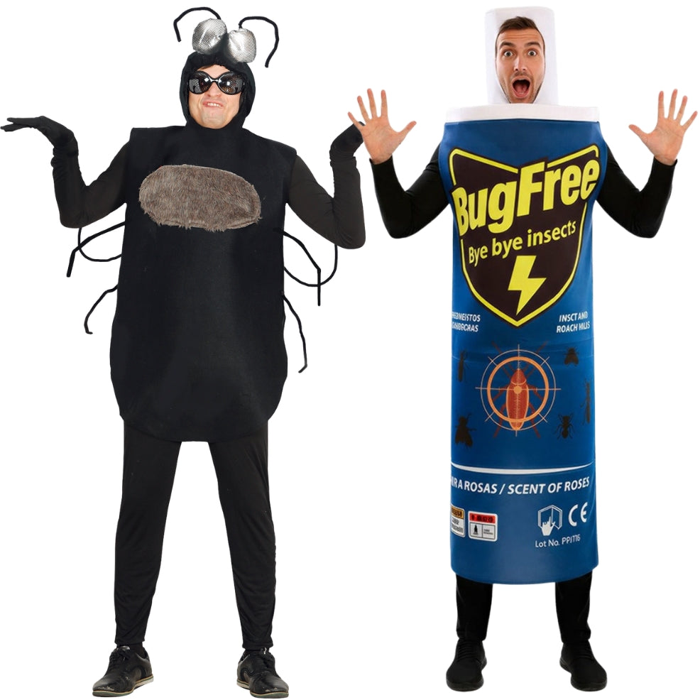 Insecticide and Fly Couples Costumes
