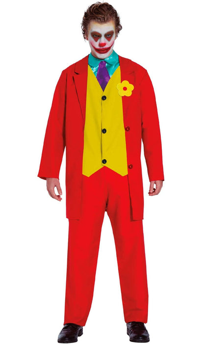 Red Joker and Harley Couples Costumes