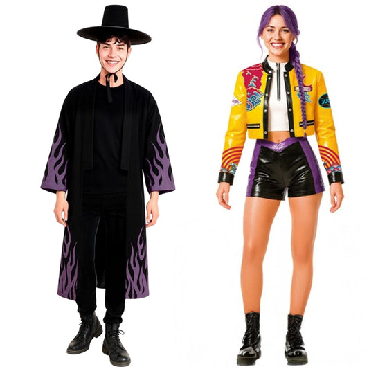 Fashion K-Pop Singer Couples Costumes