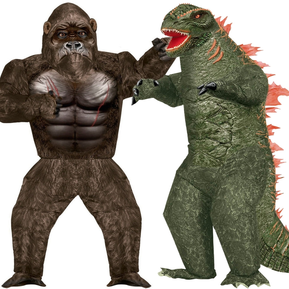 King Kong and Godzilla Couples Costumes