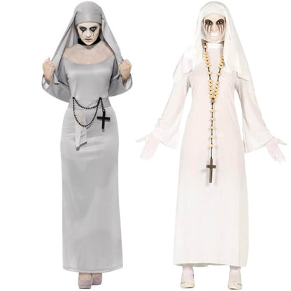 Ghost Nun Couples Costumes