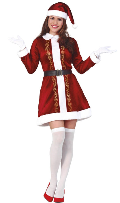 Elegant Santa and Mrs Claus Couples Costumes
