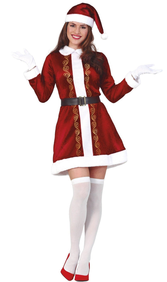 Elegant Santa and Mrs Claus Couples Costumes