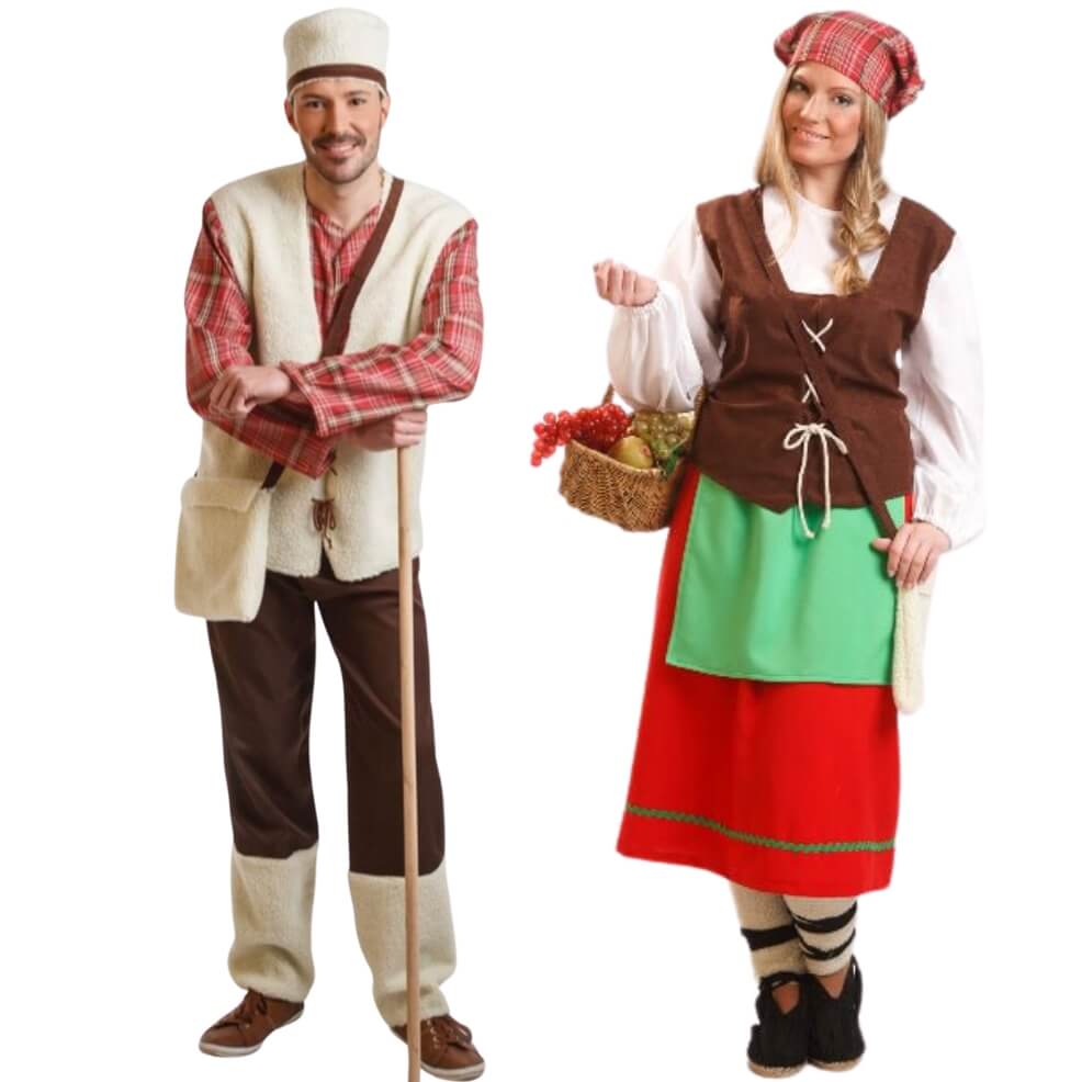 Asturian Shepherd Couples Costumes