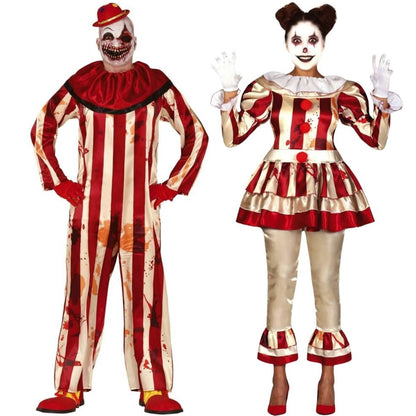 Bloodthirsty Clown Couples Costumes