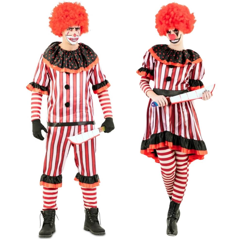 Sinister Clown Couples Costumes