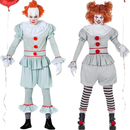 Dark Clown Couples Costumes