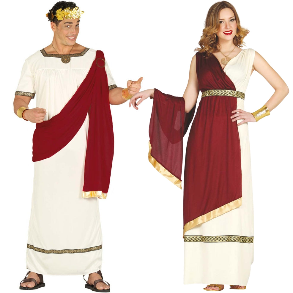 Classic Roman Couples Costumes