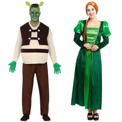 Shrek and Princess Fiona Couples Costumes
