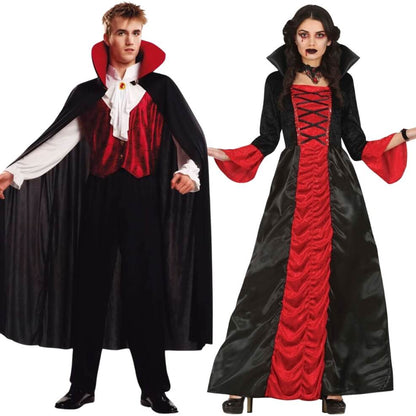 Gothic Vampire Couples Costumes