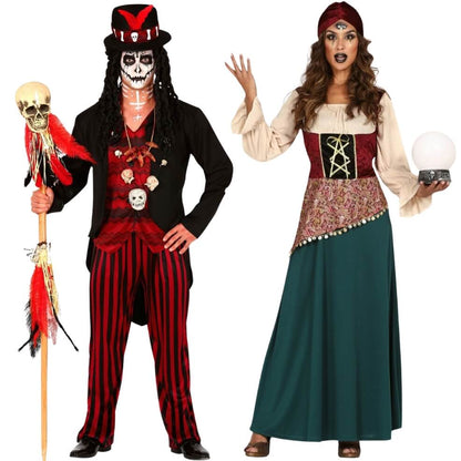 Voodoo and Gypsy Couples Costumes