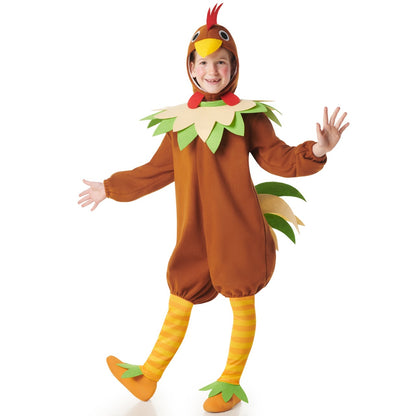 Brown Rooster and Hen Group Costumes