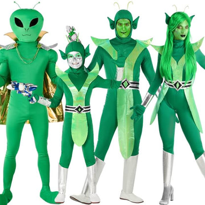 Green Alien Group Costumes