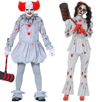 Murderous Clown Couples Costumes