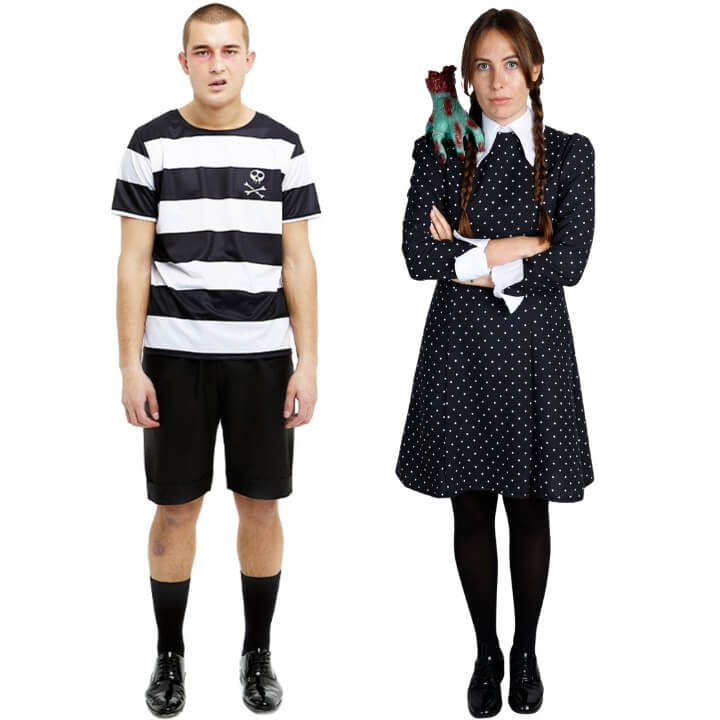 Deluxe Sinister Family Couples Costumes