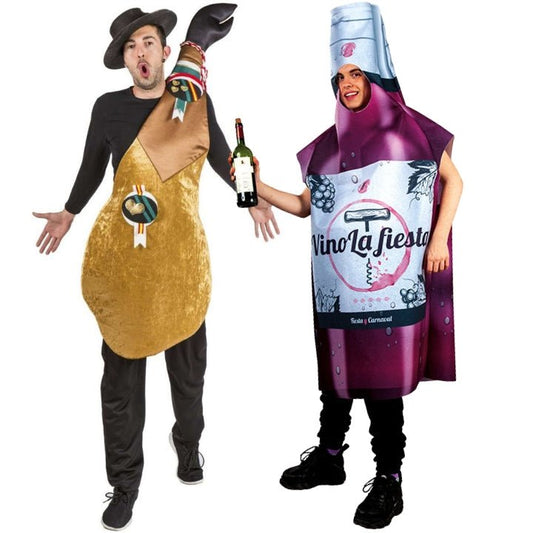 Ham and Wine Couple Costumes