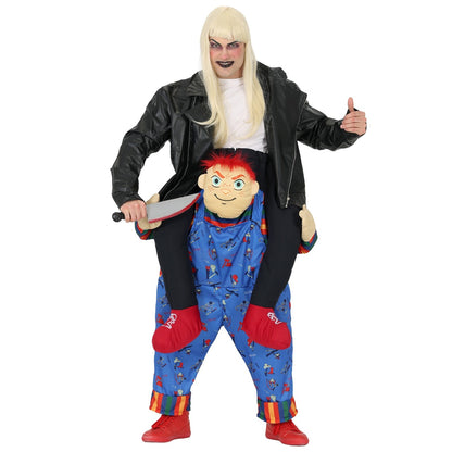 Adult Chucky Piggyback Costume