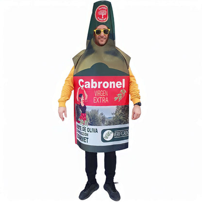 Adult Oil Bottle Costume