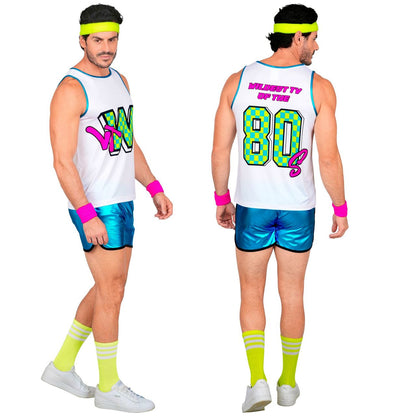 Mens 80s Aerobics Costume