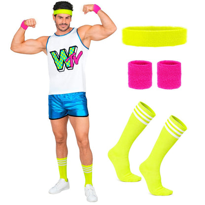 Mens 80s Aerobics Costume