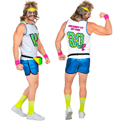Mens 80s Aerobics Costume