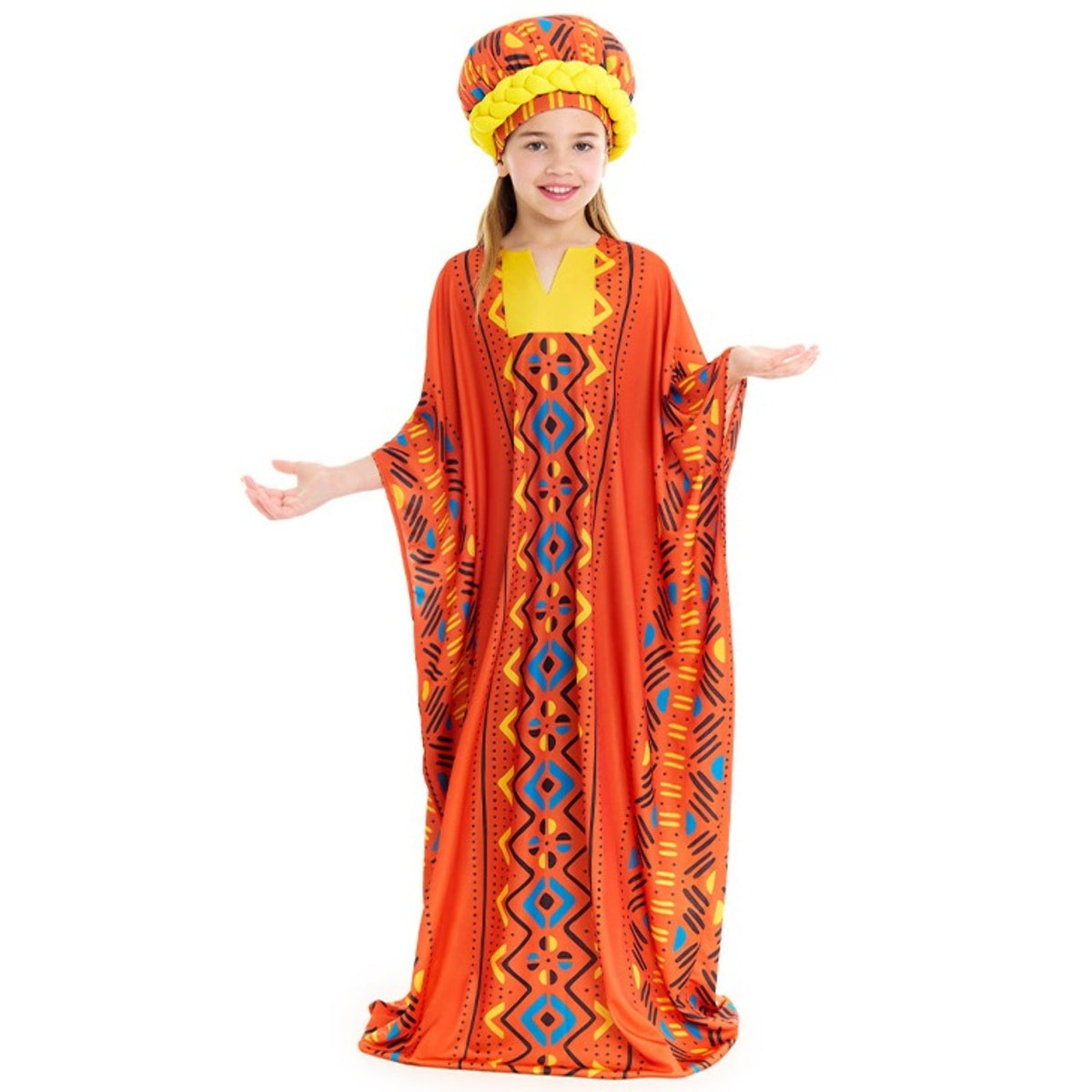 Girls African Tunic Costume