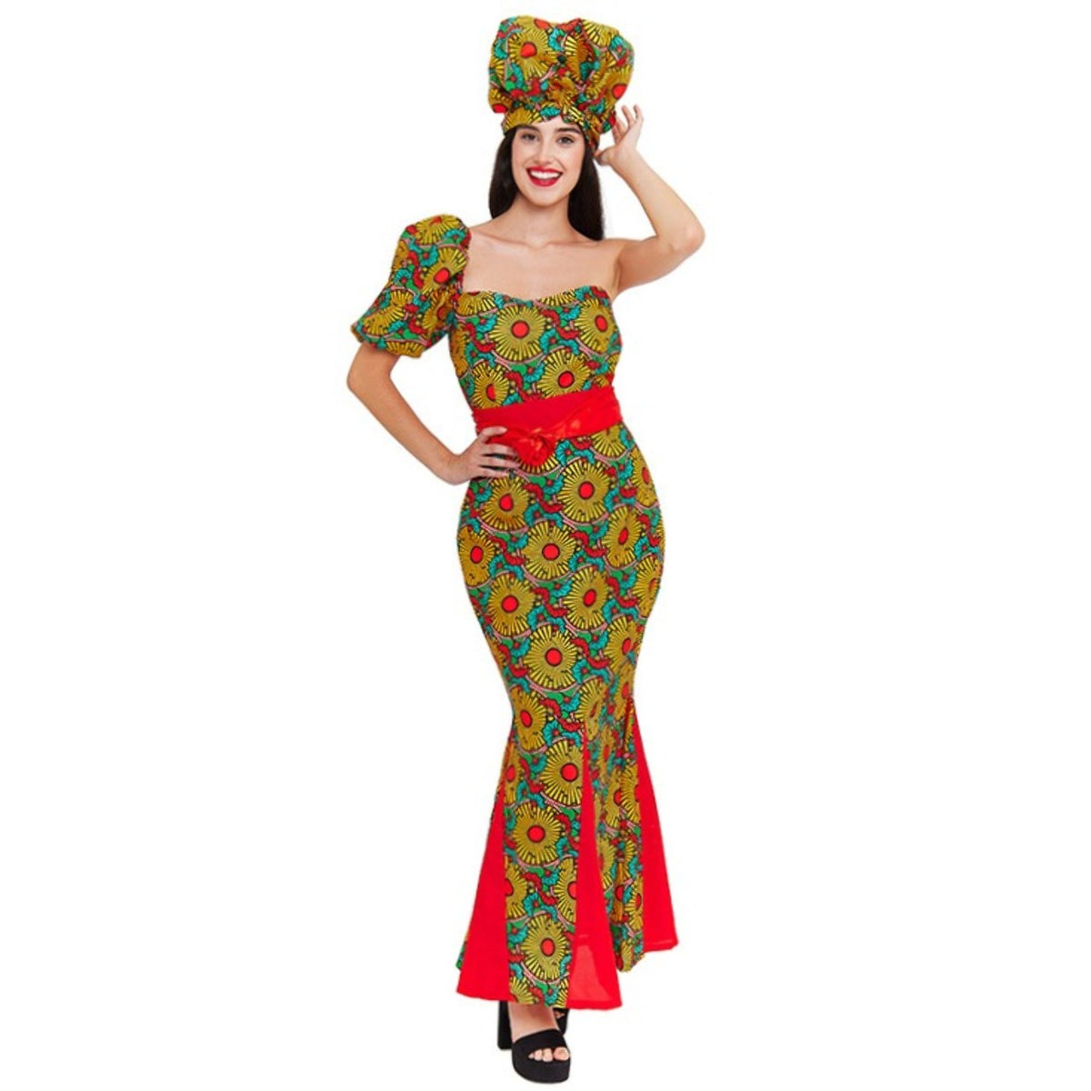Womens African Turban Costume