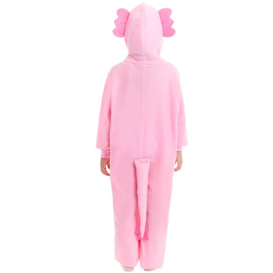 Kids Pink Axolotl Costume