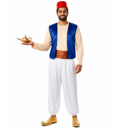 Mens Aladdin Costume with Sash
