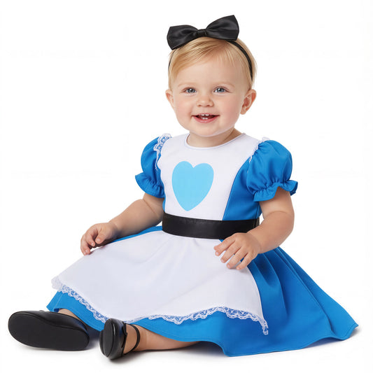 Baby Blue Alice in Wonderland Costume
