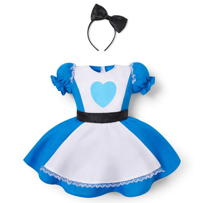 Baby Blue Alice in Wonderland Costume