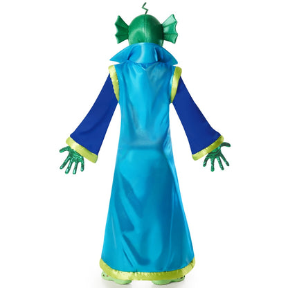 Blue Cosmos Alien Kids Costume