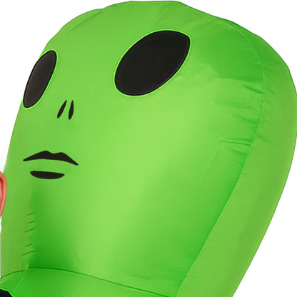Inflatable Alien Carrying Me Kids Costume