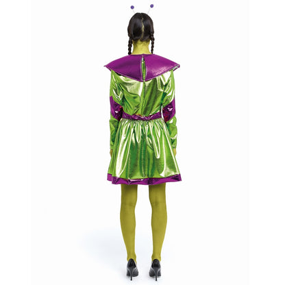 Womens Green Alien Costume