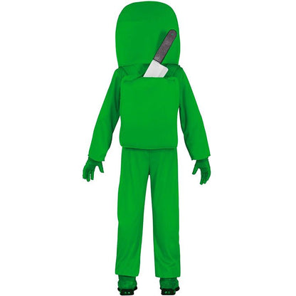 Kids Green Space Among Us Costume