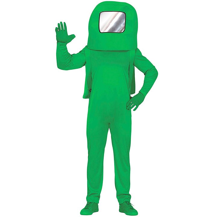 Adult Green Space Among Us Costume