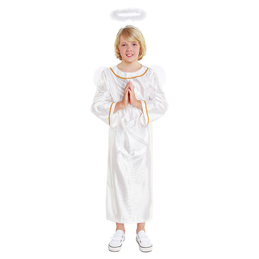 Kids White Angel Costume