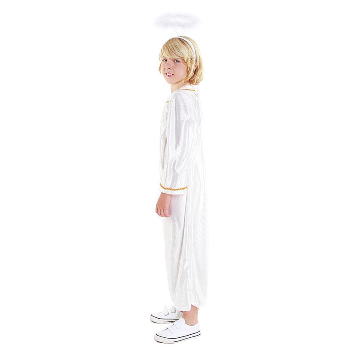 Kids White Angel Costume