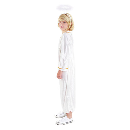Kids White Angel Costume