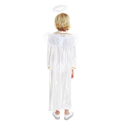Kids White Angel Costume