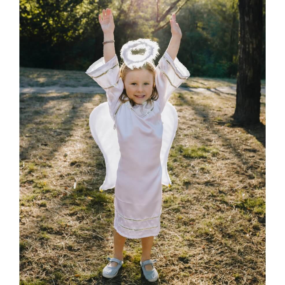 Kids Marabou Angel Costume