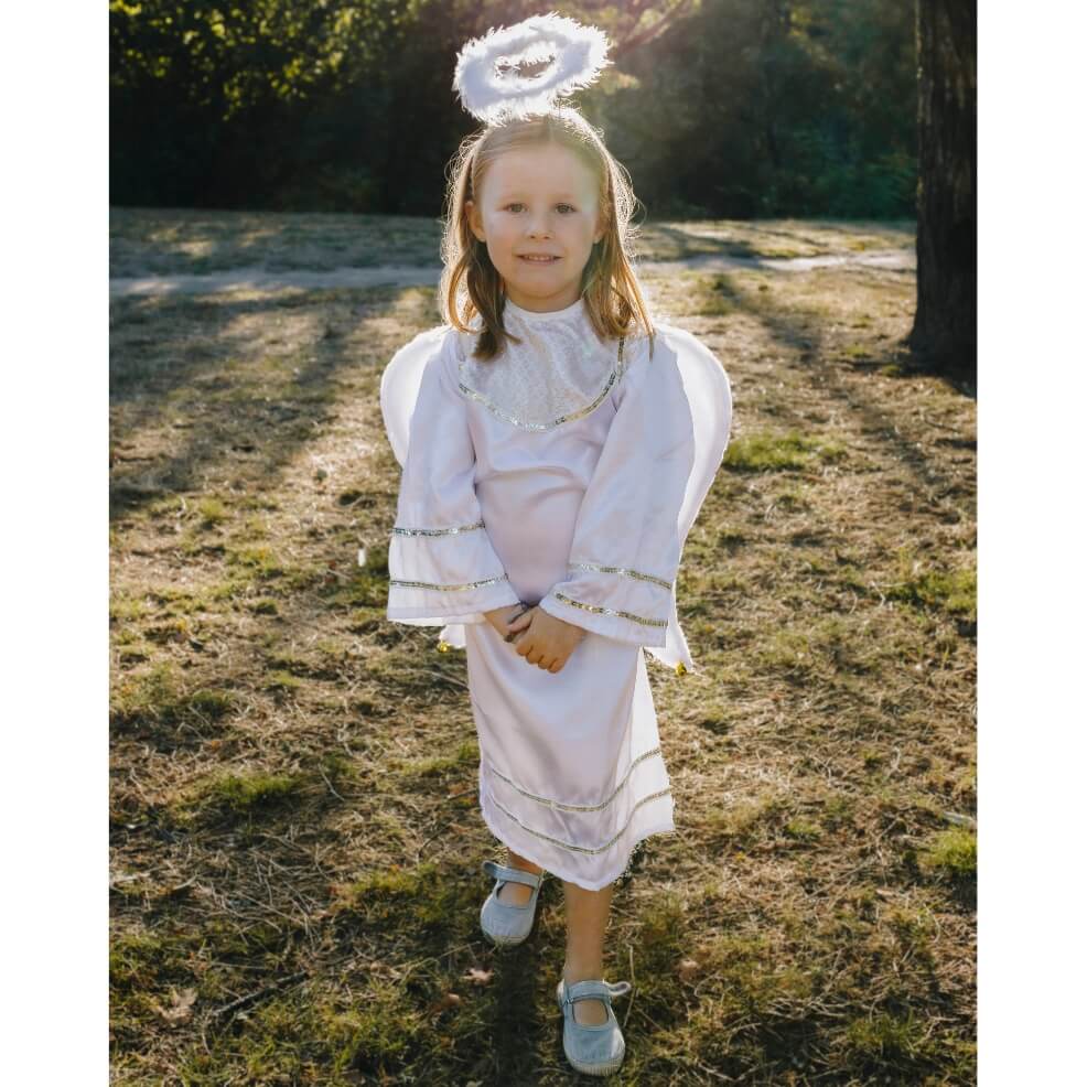 Kids Marabou Angel Costume