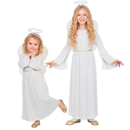Kids Christmas Angel Costume