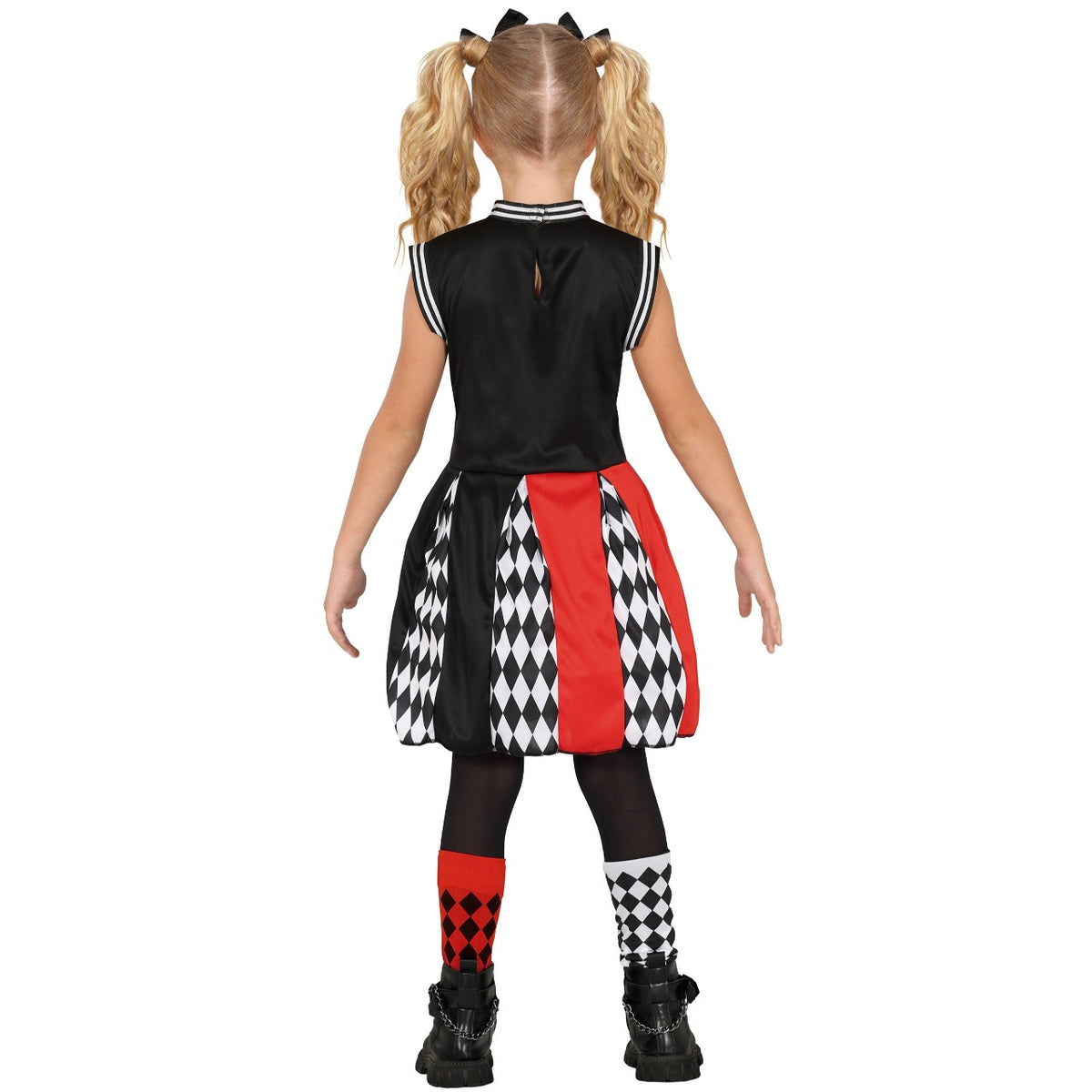 Girls Harlequin Cheerleader Costume