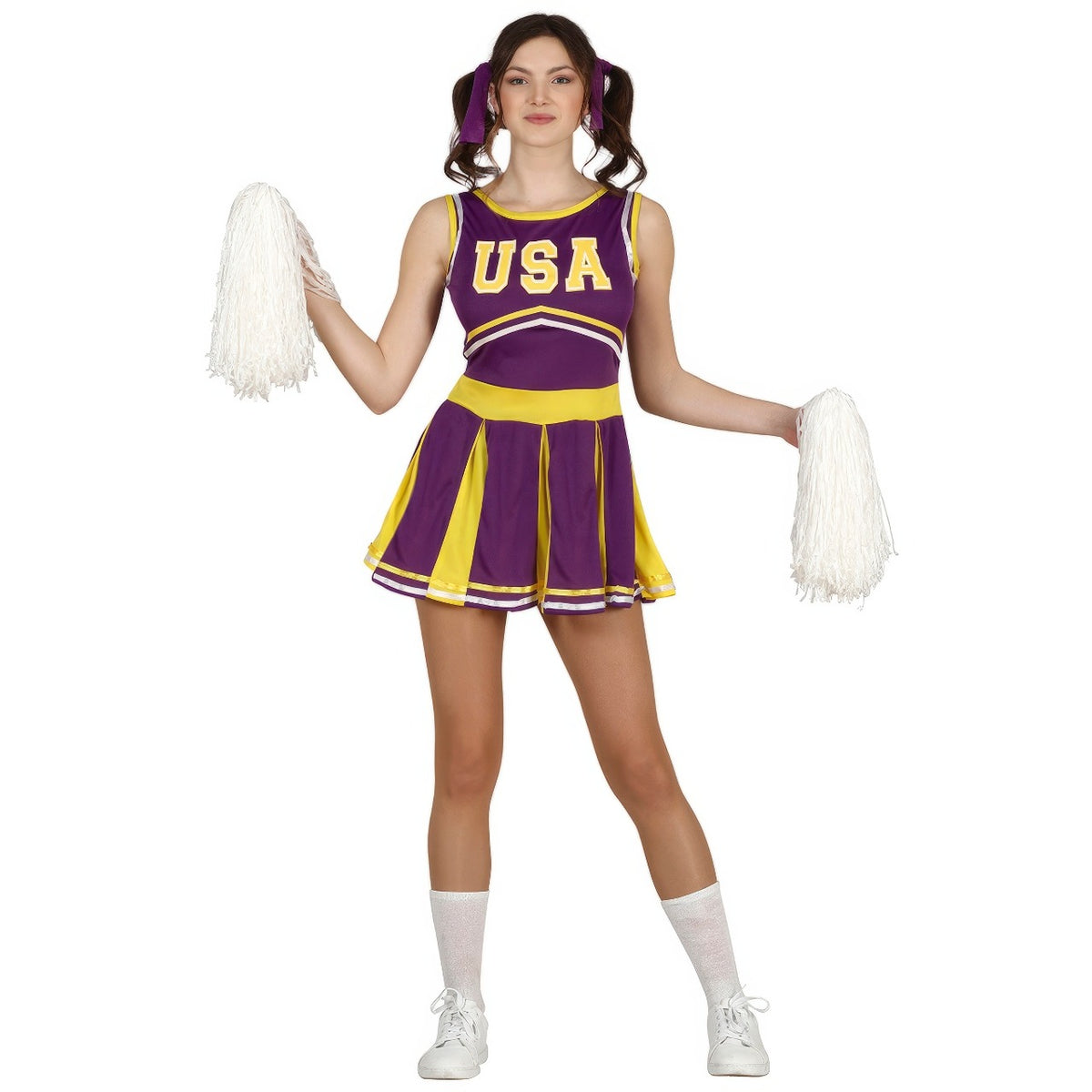Purple Cheerleader Costume Teenager